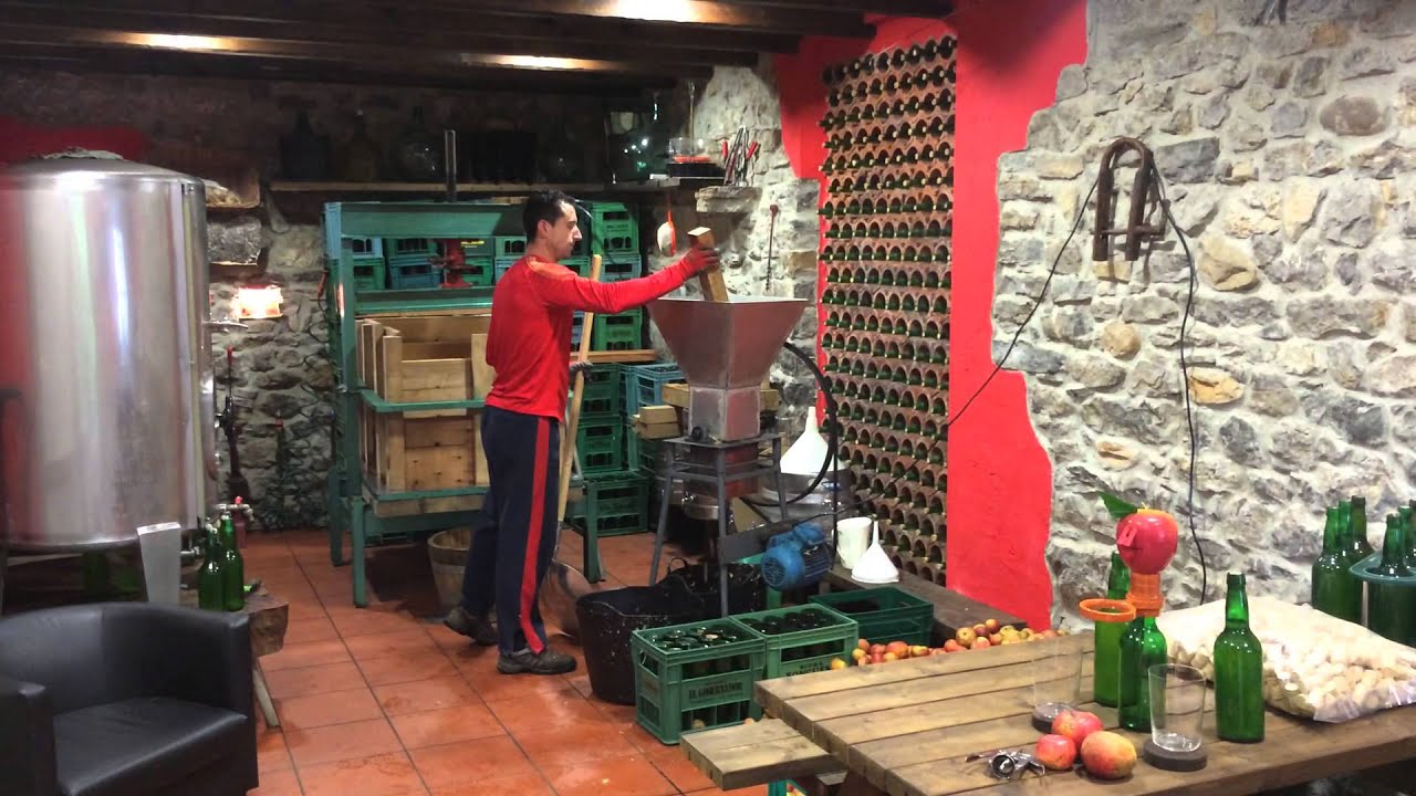 Elaboración de la sidra - Rincón del Sella