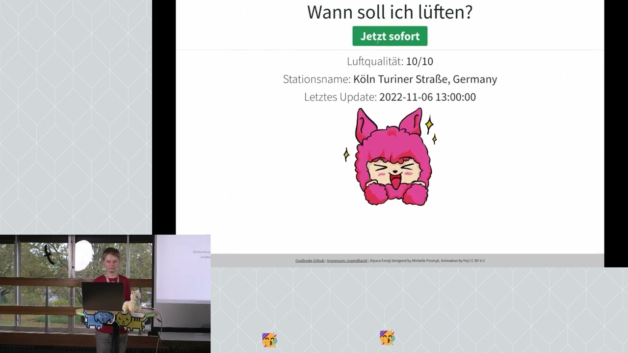 Wann soll ich lüften? | Jugend hackt Köln 2022
