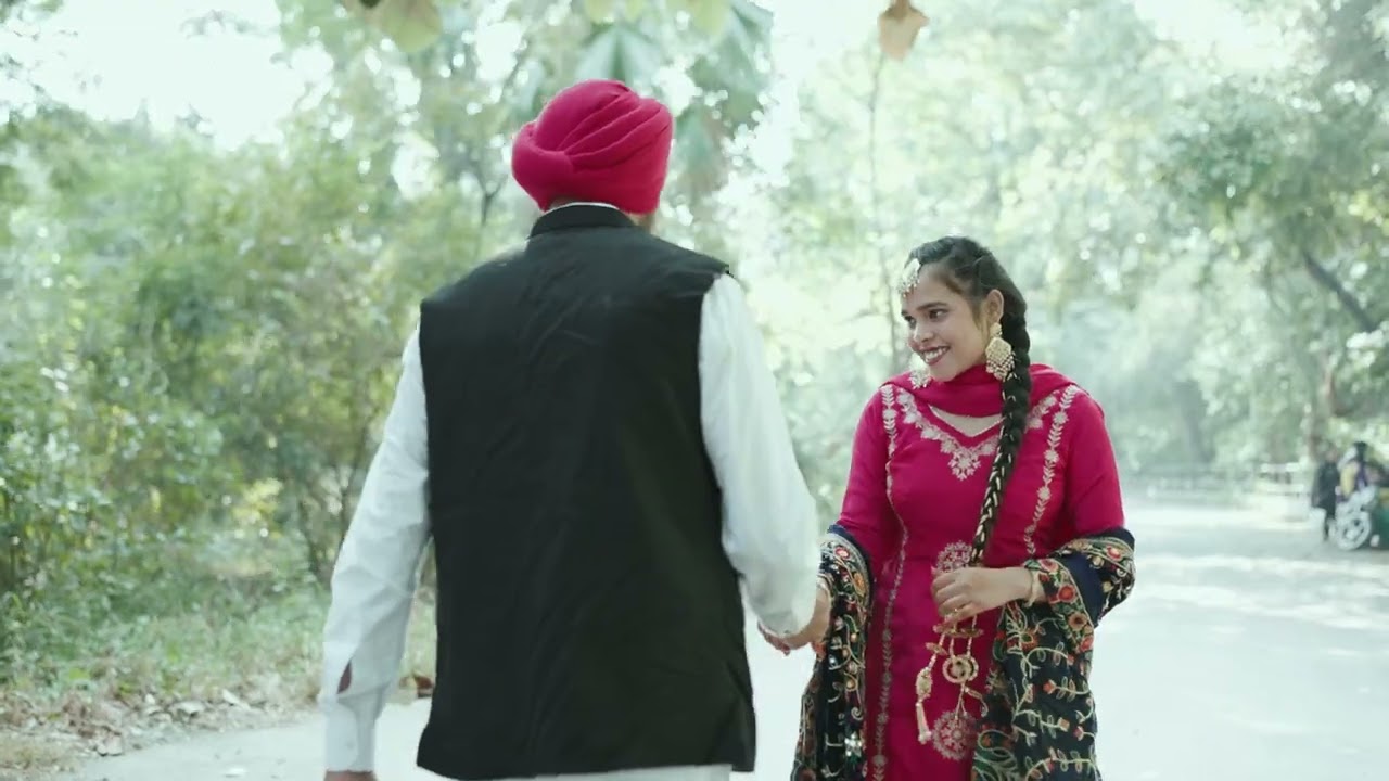 Punjabi pre wedding😊/. Rajan with Priya ❤️