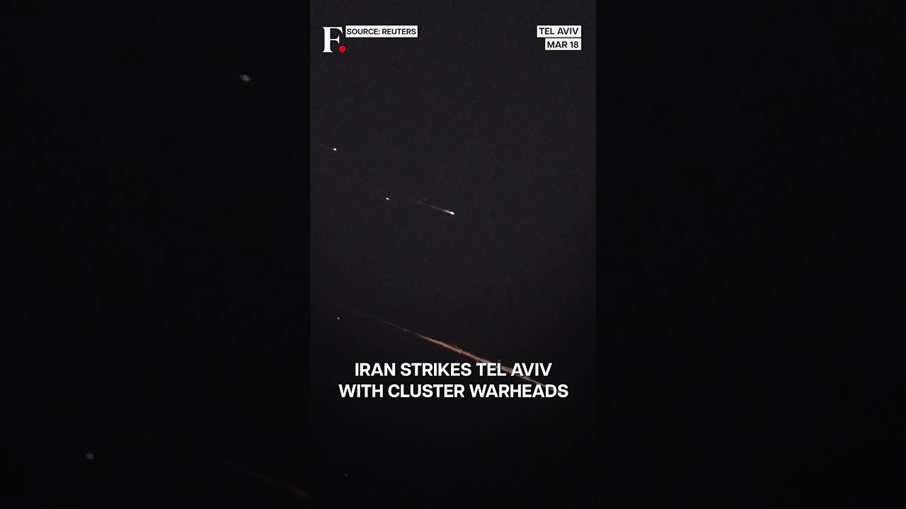Iran Strikes Israel With Cluster Warheads After Larijani&rsquo;s Killing | Subscribe to Firstpost | N18G
