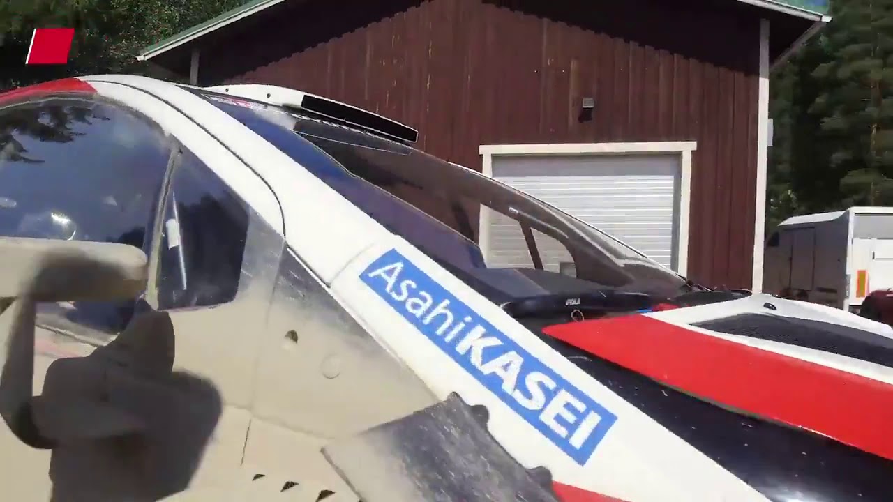 🔴 Kalle Rovanpera stupisce papà Harri durante il test