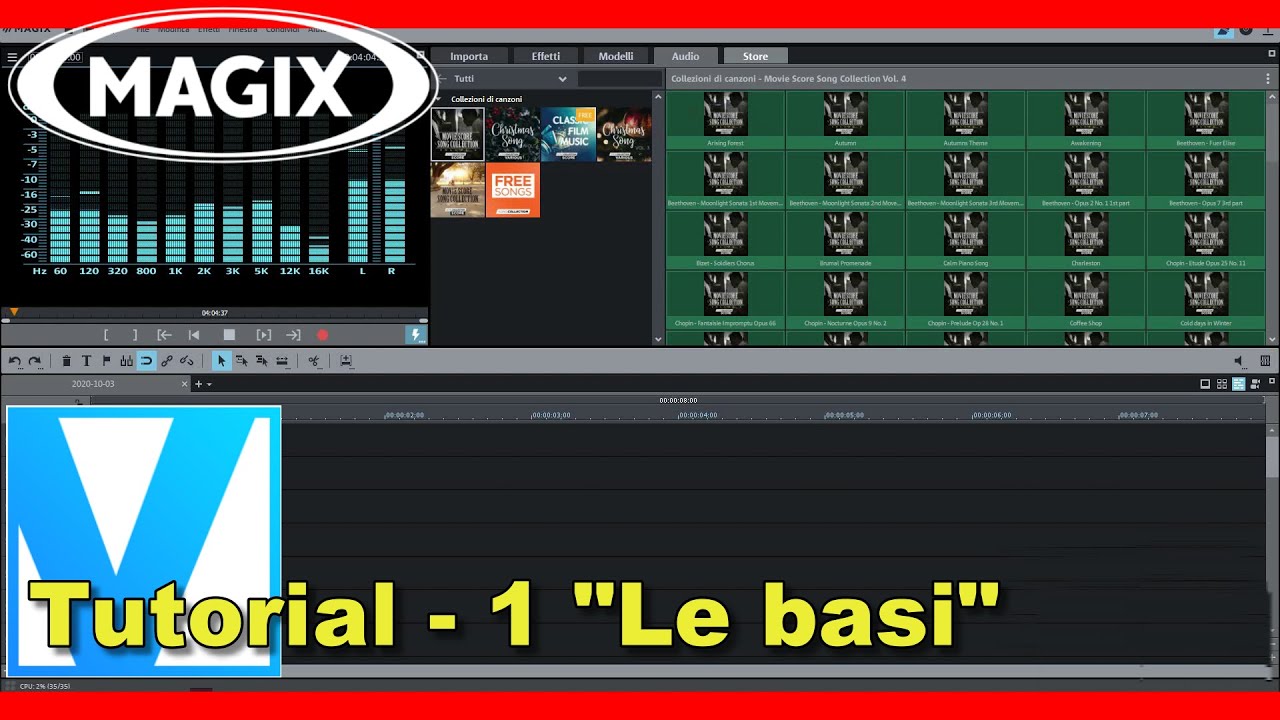 Video Editing - Tutorial Magix Video Deluxe Premium 2021 - Lezione 1 