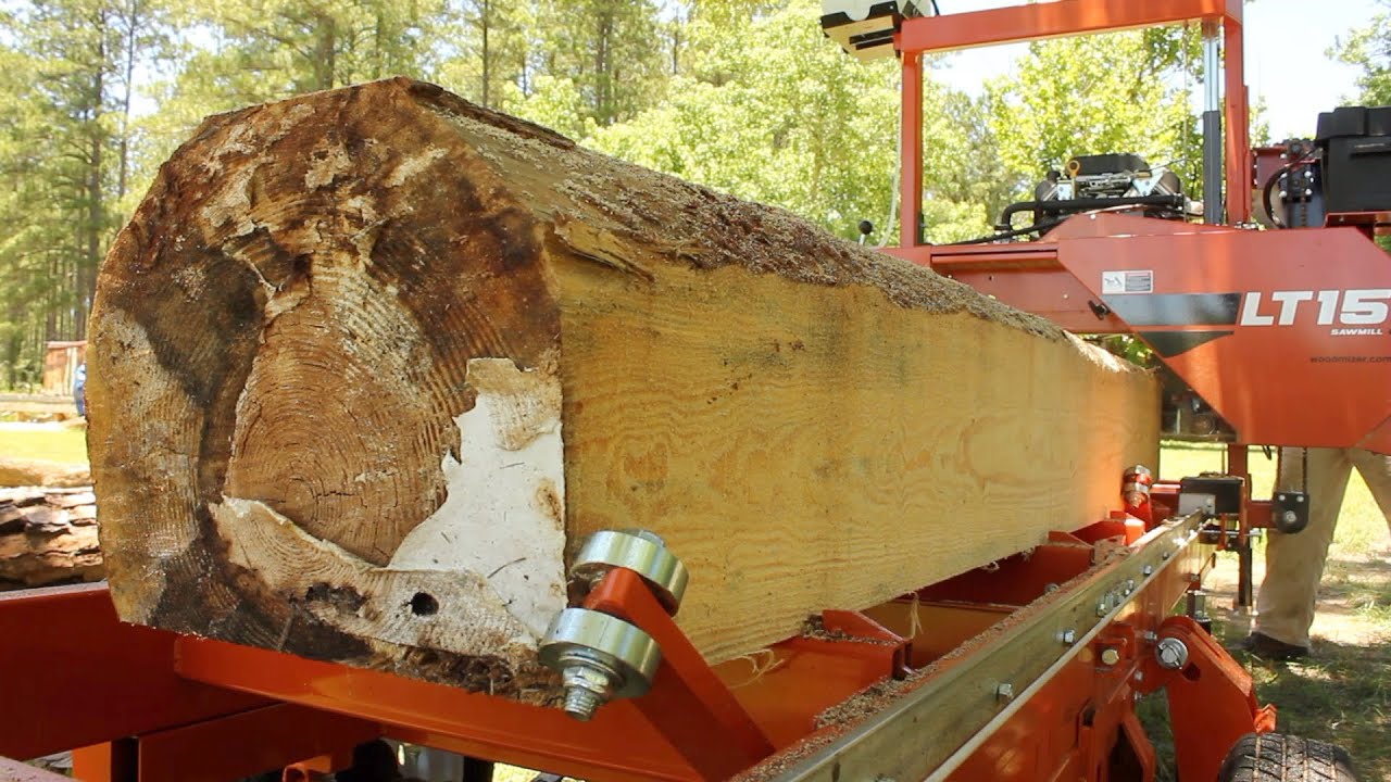 Making Useful Lumber from an Ugly Log