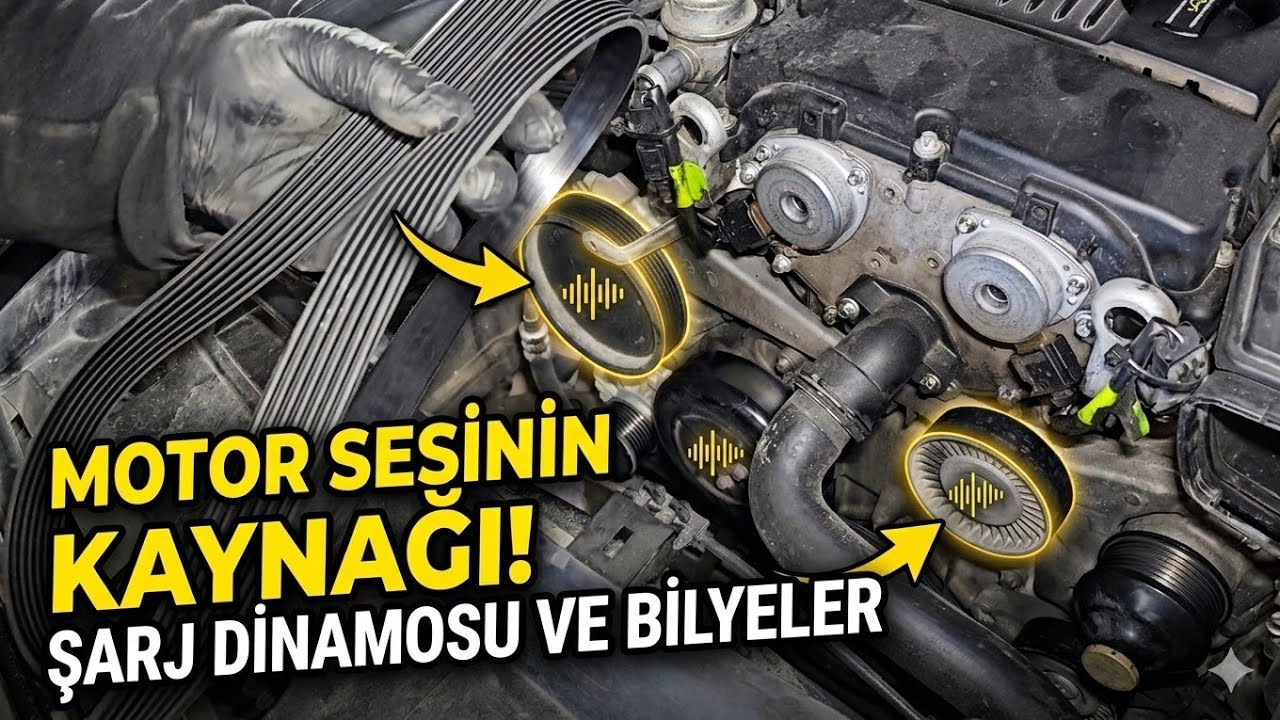 Mercedes'teki Anormal Sesleri Tek Tek Buldum W204 1.8 c200 184hp 