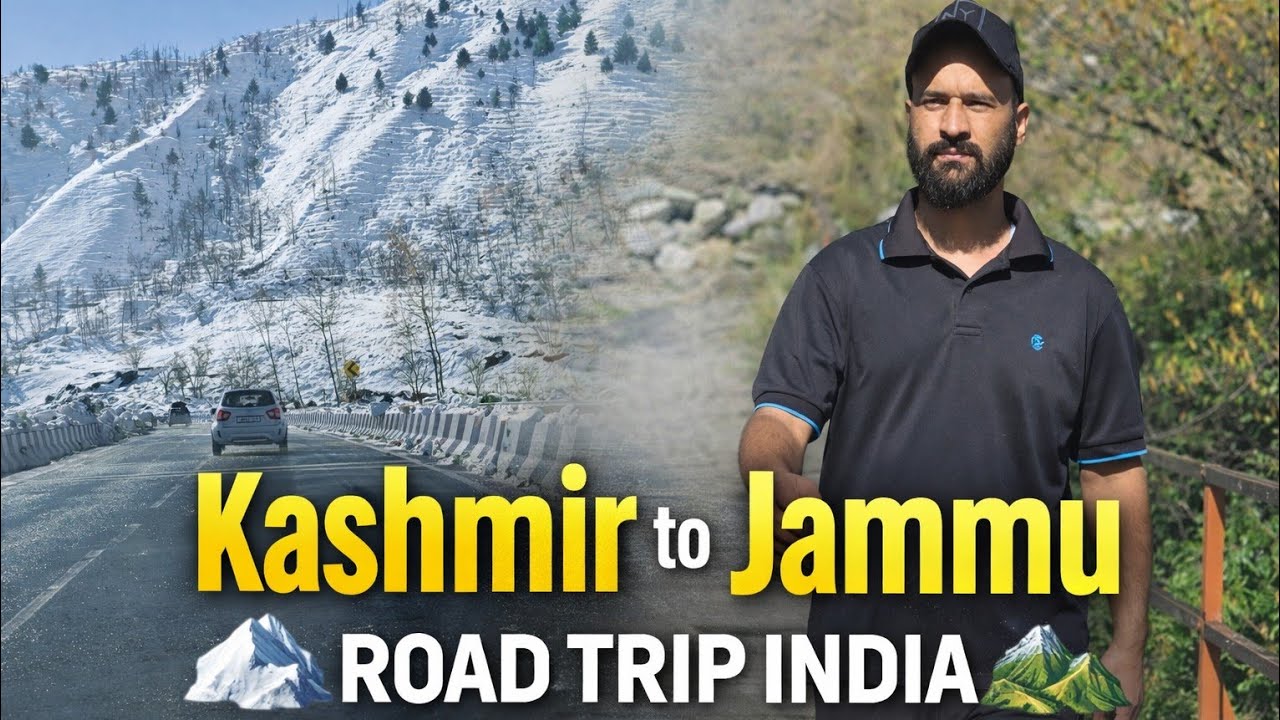 Kashmir to Jammu Road Journey ❄️➡️🌄 | Scenic Views, Mountains & Real India Drive | 2026