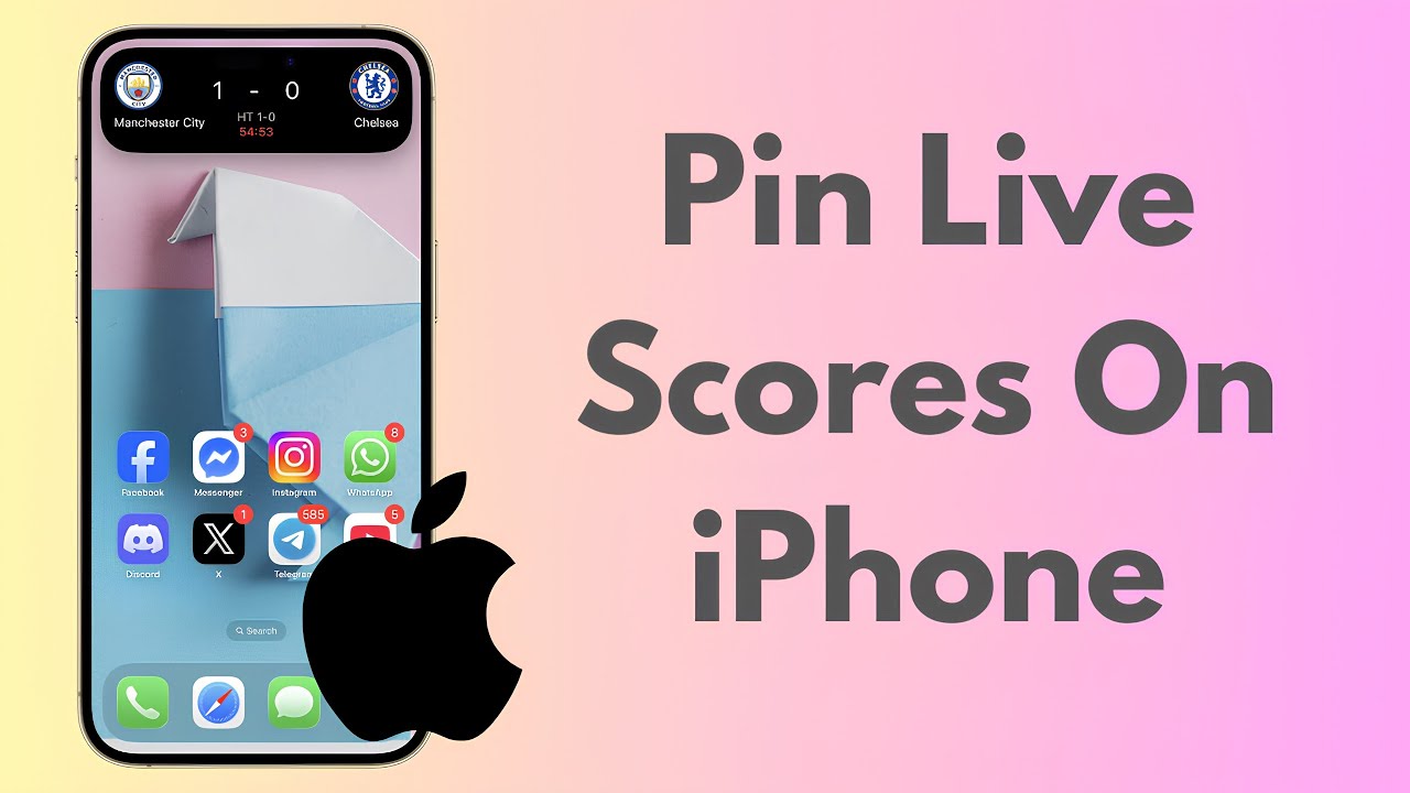 How To Pin Live Scores On iPhone Dynamic Island & Lock Screen