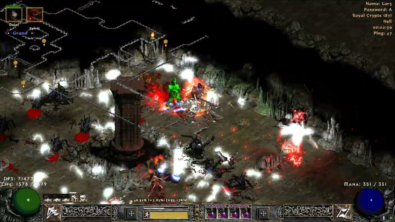 PD2 S12 Throwbarb. 104% Crypt. 04:58 Looted