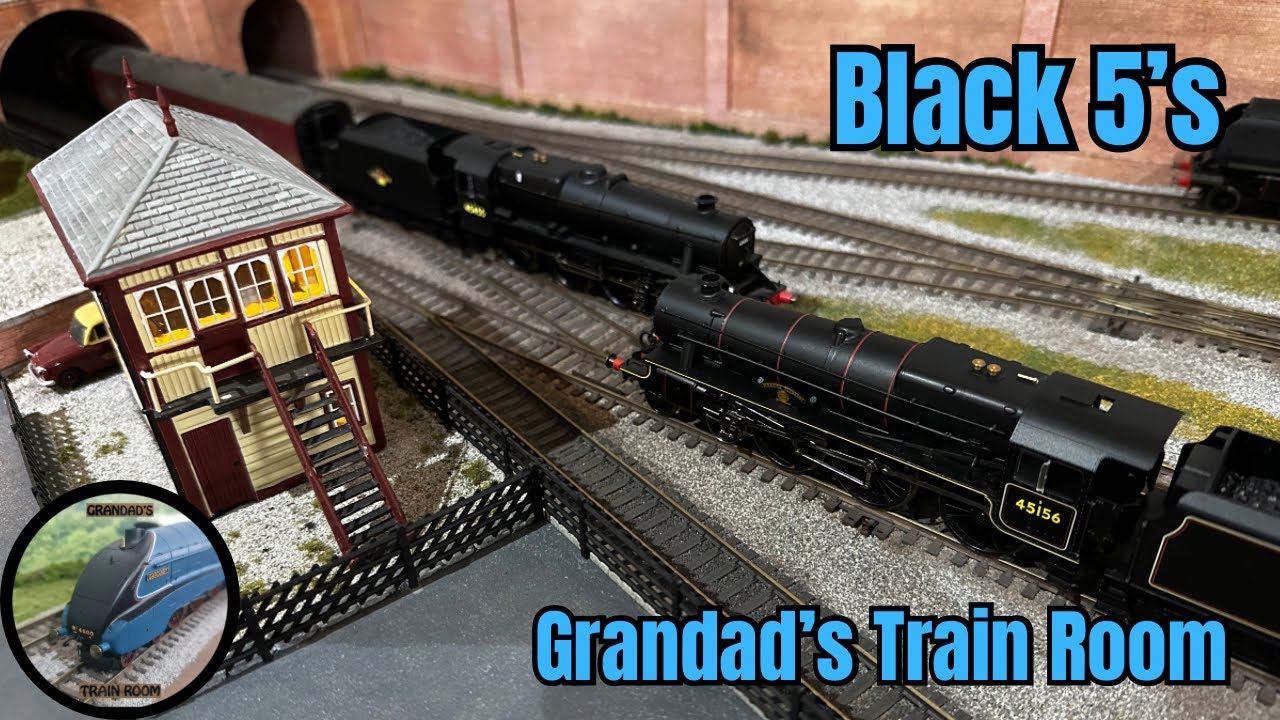 Running Session! Hornby Stanier Black 5’s in desperate need of a run!