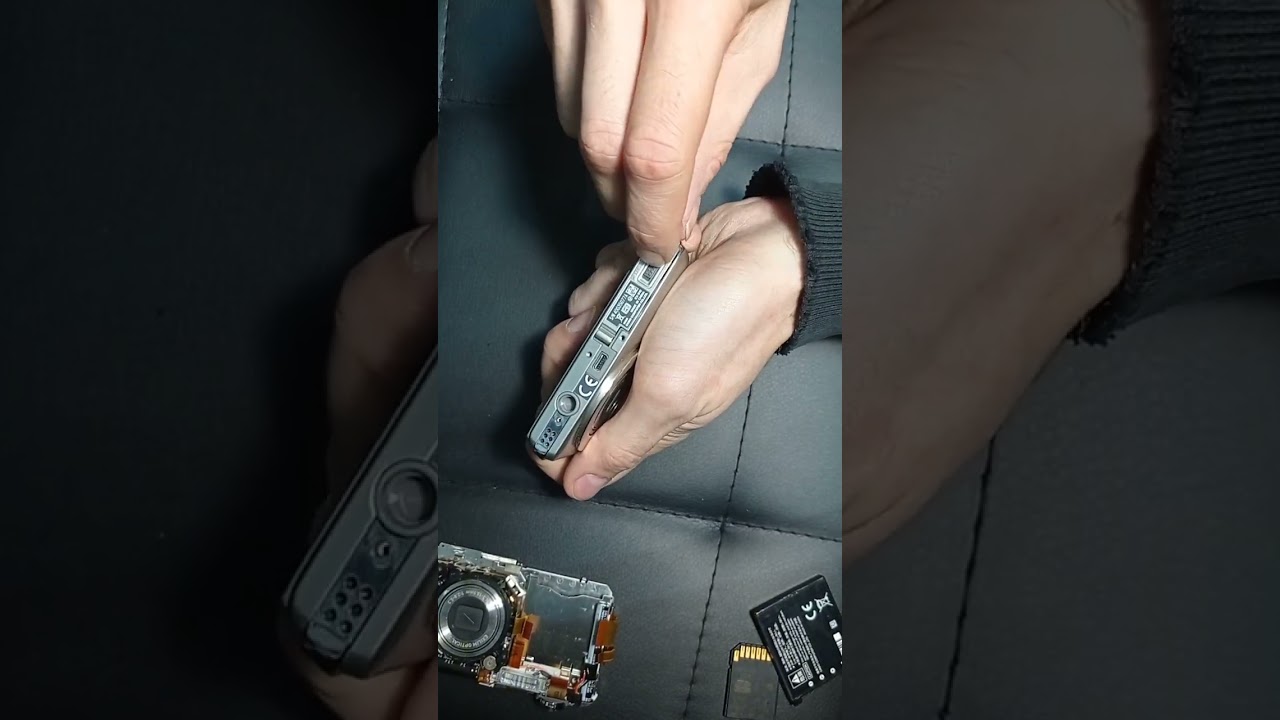 casio exilim ex-s12 разбор, ремонт фотоаппарата