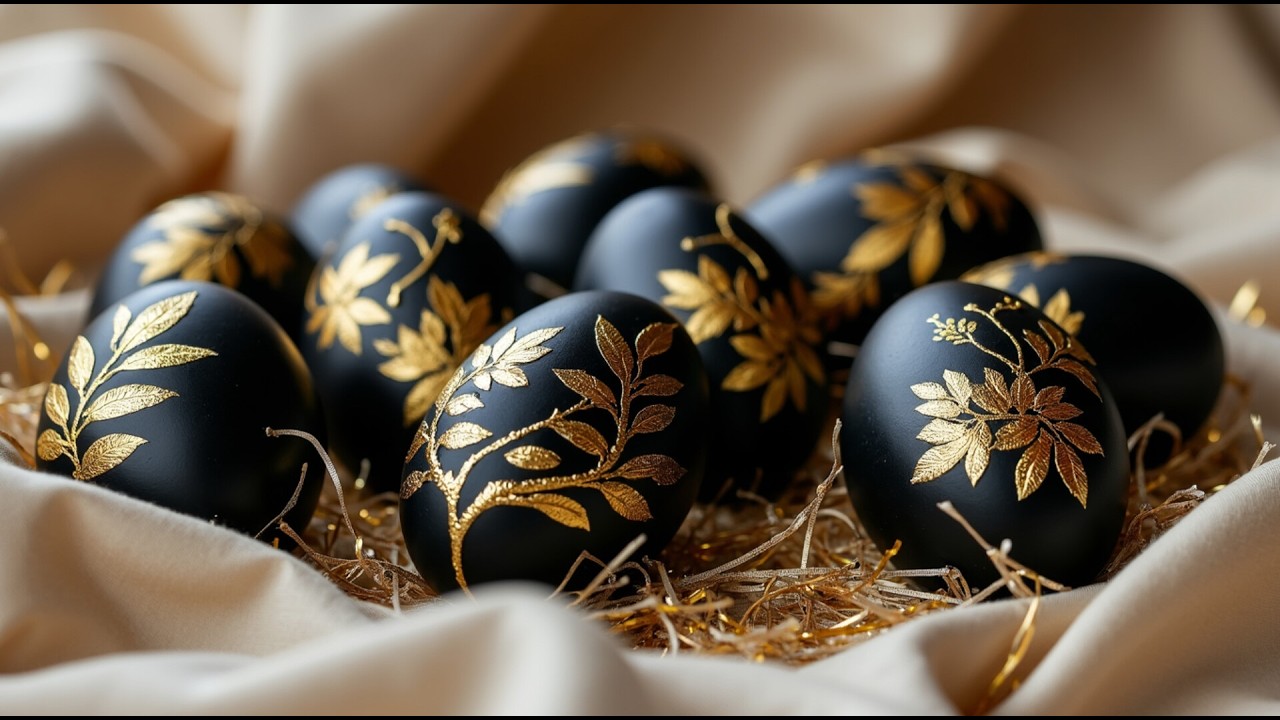 How to originaly paint eggs for Easter ❓️The most Beautiful eggs for Easter❗️