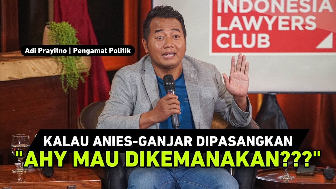 ADI PRAYITNO // PENGAMAT POLITIK: KALAU ANIES-GANJAR DIPASANGKAN 