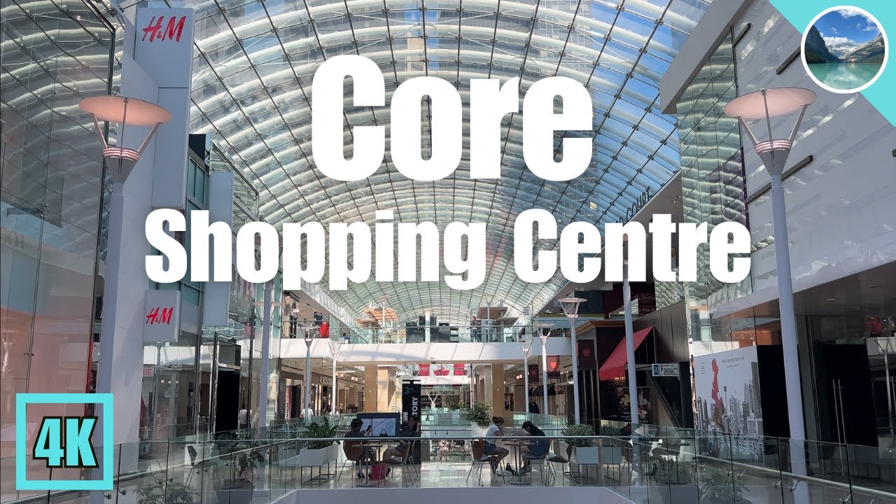 Walking tour of Core Shopping Centre Calgary🇨🇦 summer 2024
