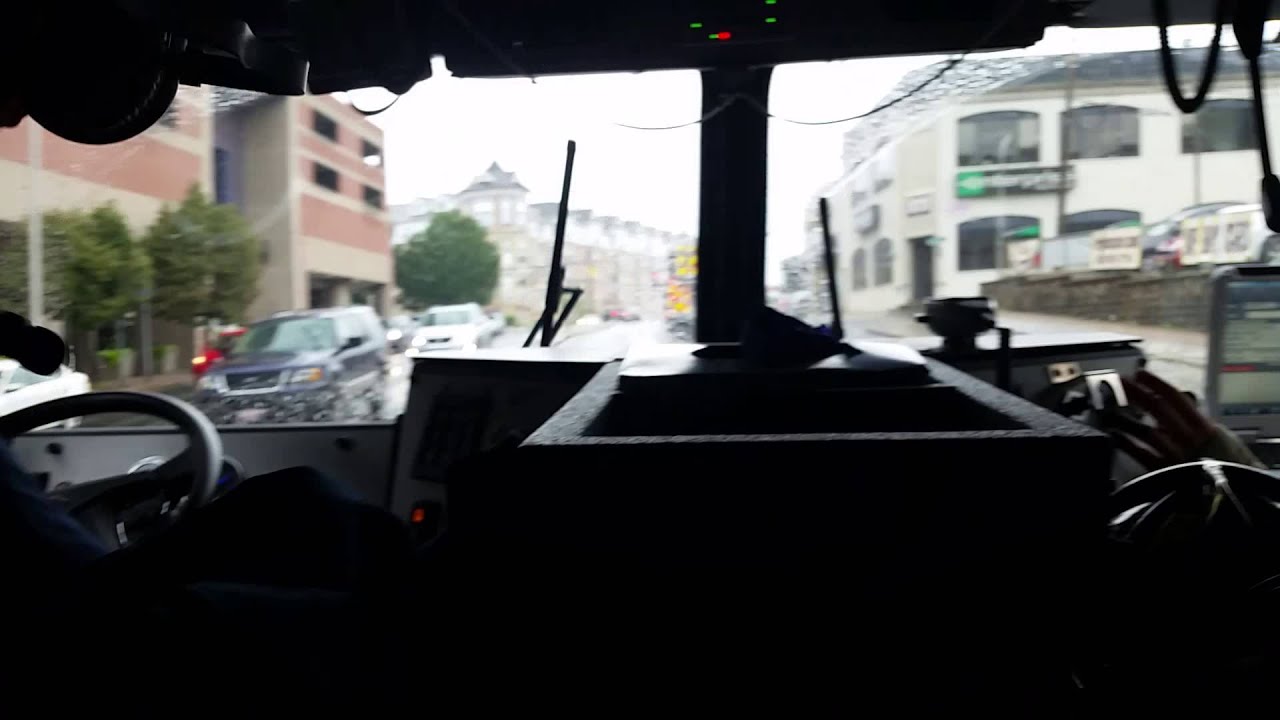 Responding to a kitchen fire on Stamford FD Engine 1