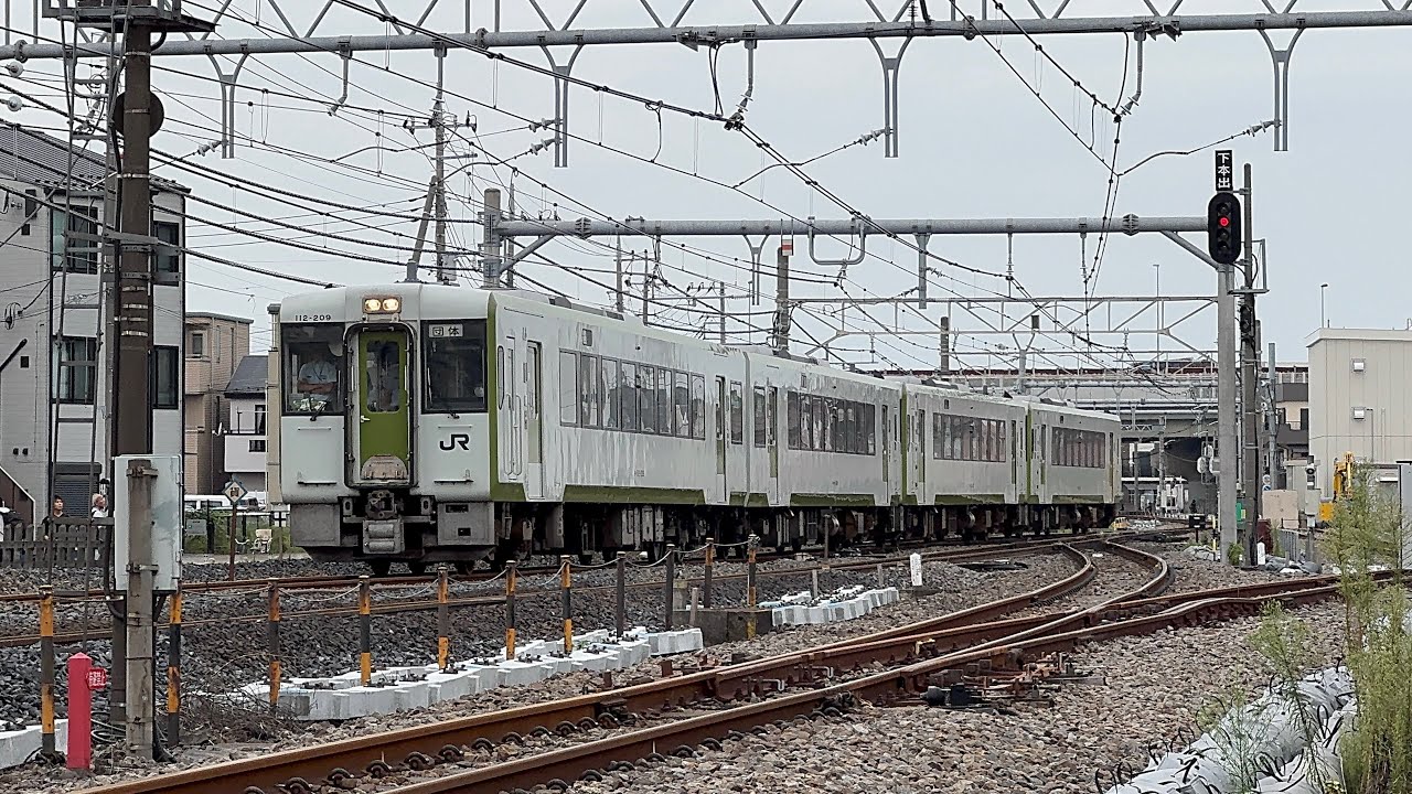 キハ110が宮原にやってきた！！2025.09.20