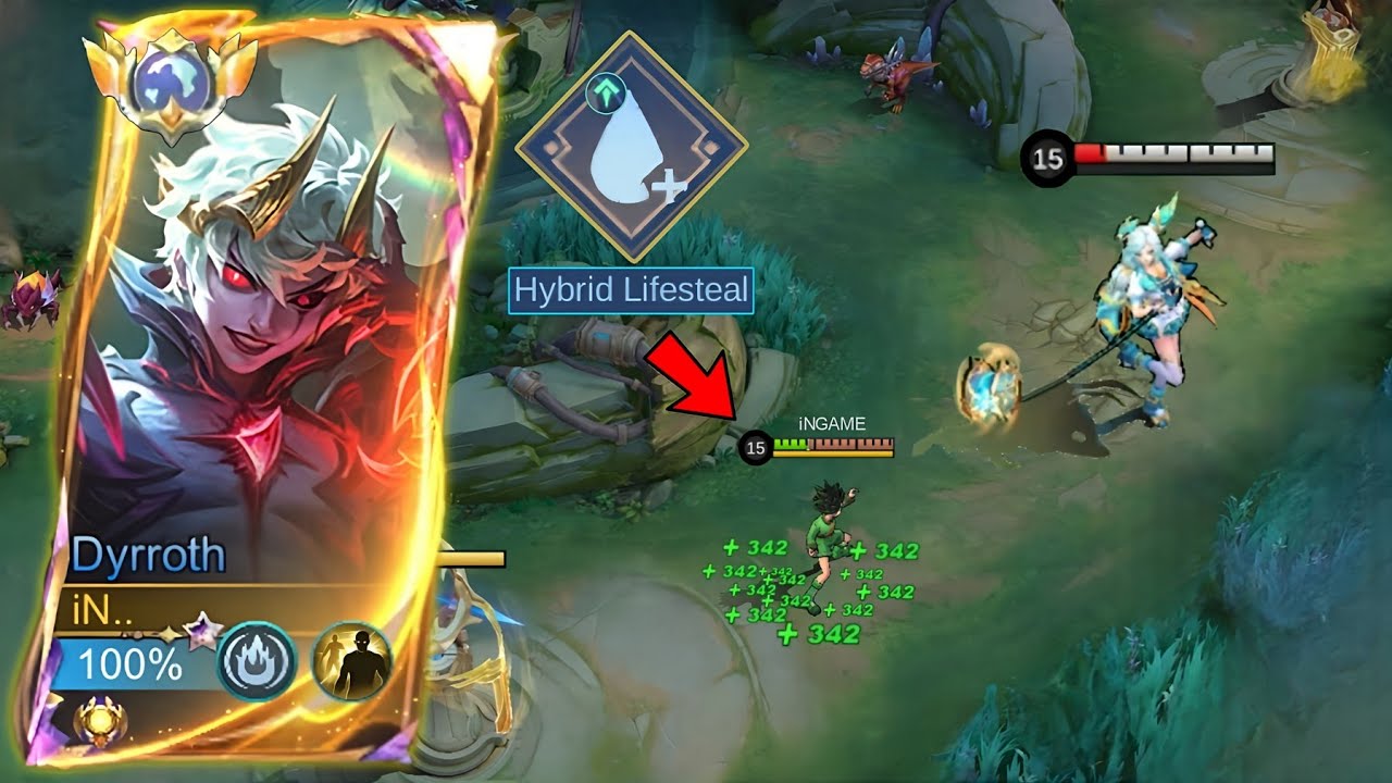 DYRROTH NEW META ITEM AND EMBLEM TO BEAT AGGRESSIVE OP ENEMY! - MLBB