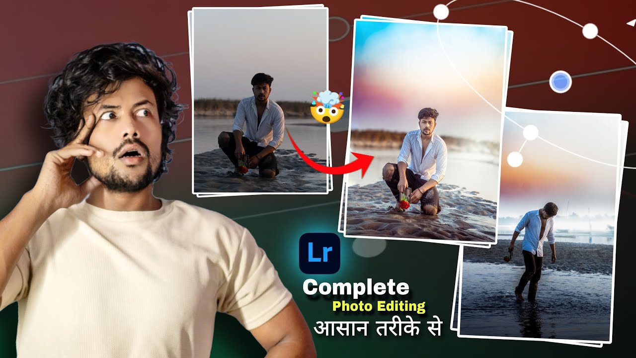 Simple Step मैं Complete Photo Editing करना सीखें 2025 🤩| Lightroom editing tutorial for beginners