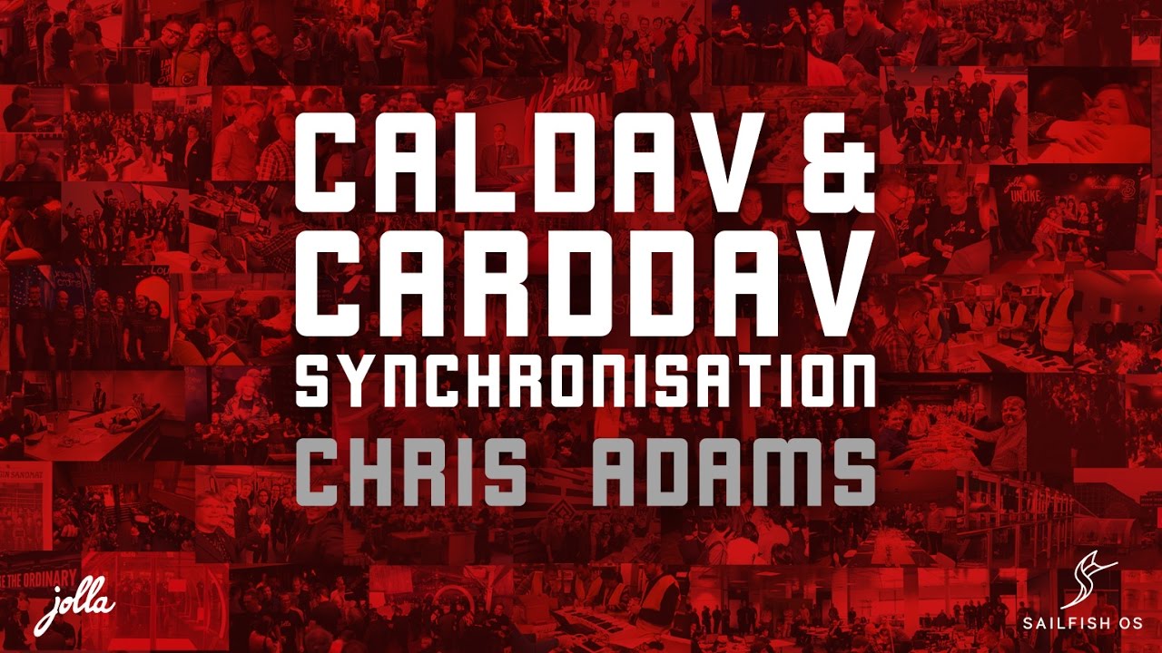 Webinar: Sailfish OS CalDAV and CardDAV Synchronisation