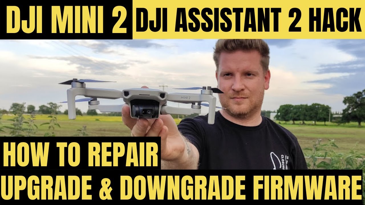 DJI MINI 2  - HOW TO ROLL BACK & UPGRADE FIRMWARE | DJI ASSISTANT HACK TUTORIAL