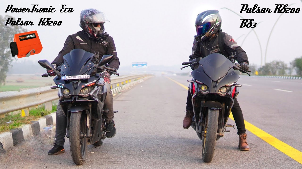 Pulsar RS200 BS4 PowerTronic ECU VS my Pulsar RS200 BS3 | Race