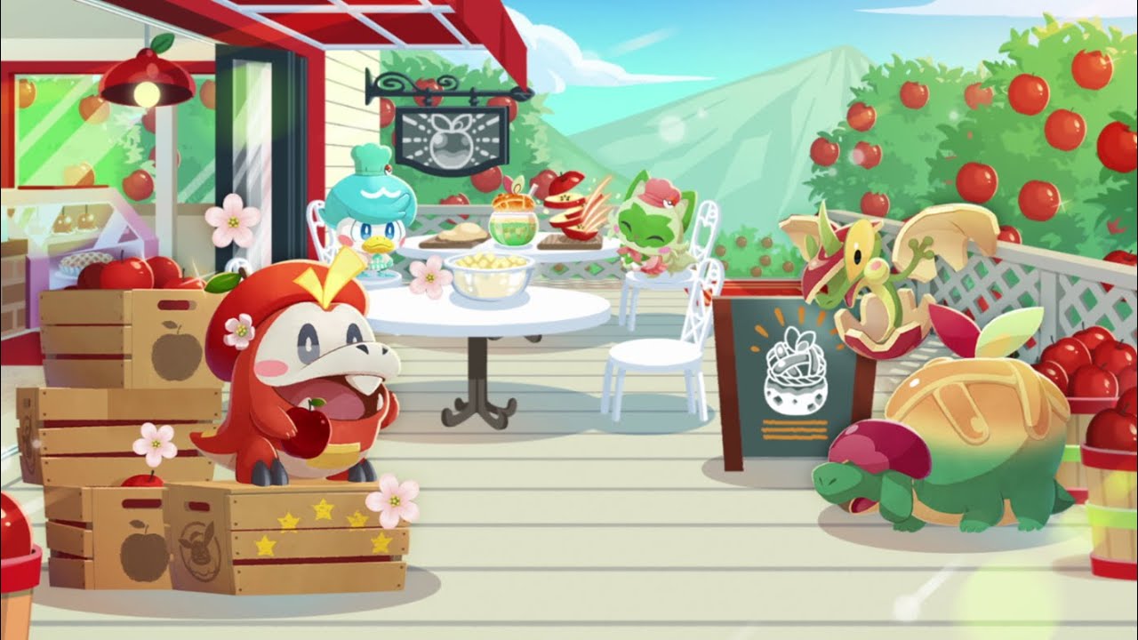 Pok&eacute;mon Caf&eacute; Remix &ndash; An Apple-Themed Menu!