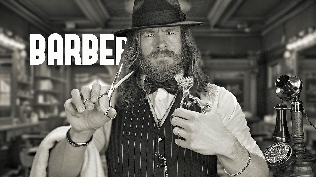 ASMR Rude British Gentleman Complaints At A Luxury 1920s Speakeasy Barbershop Experience