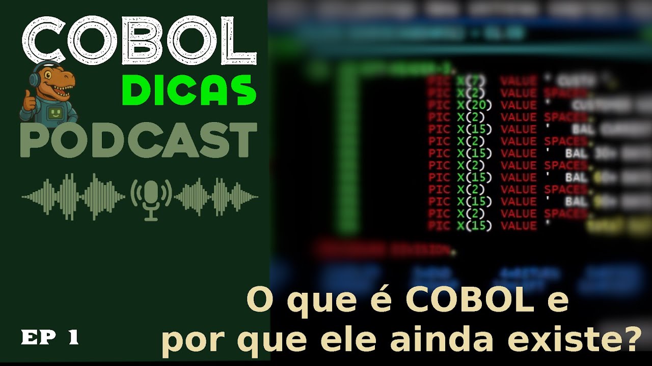 🎙️ Episódio 1 – O que é COBOL e por que ele ainda existe?