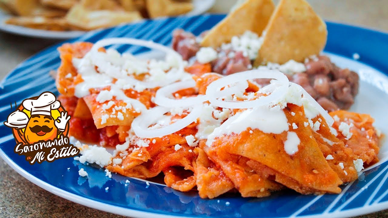 Chilaquiles Rojos Fáciles y Exquisitos | Antojitos Mexicanos