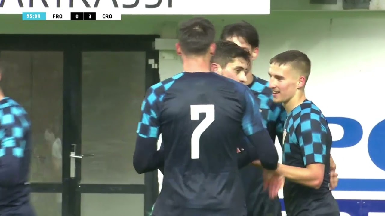 FARSKI OTOCI U-21 vs HRVATSKA U-21 2:4 (kvalifikacije za U-21 Europsko prvenstvo)