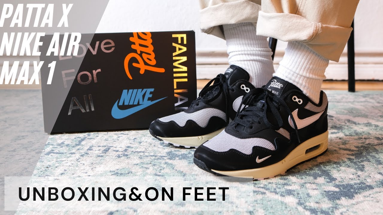PATTA x NIKE AIR MAX ONE BLACK | REVIEW & ONFEET