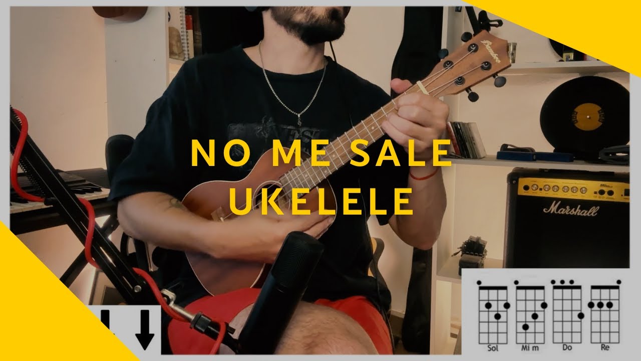 UKELELE | No me sale - Campedrinos ft. Sele Vera ( cover/tutorial) Martin Lopez