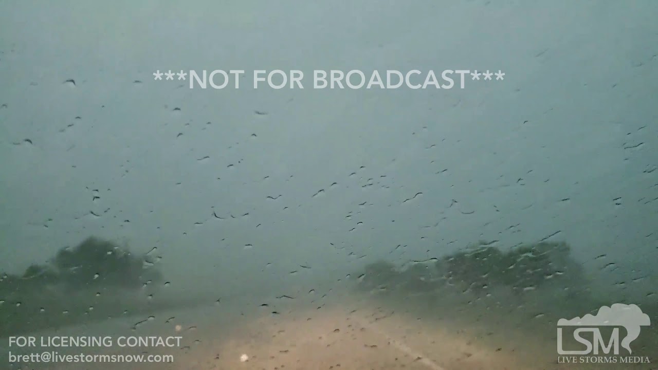 6-15-19 Childress, TX Gustnado - 80MPH Winds - Damage
