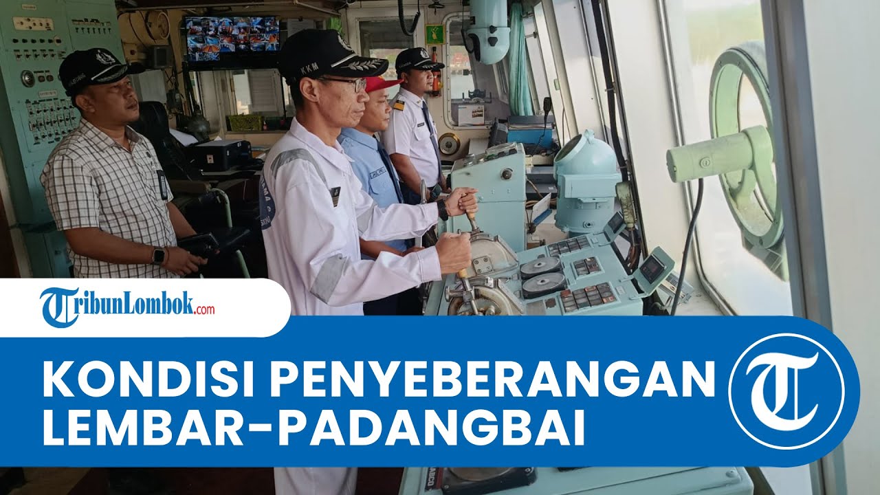 DLU Pastikan Penyeberangan Lembar-Padangbai Tetap Aman Meski Cuaca Ekstrem Melanda