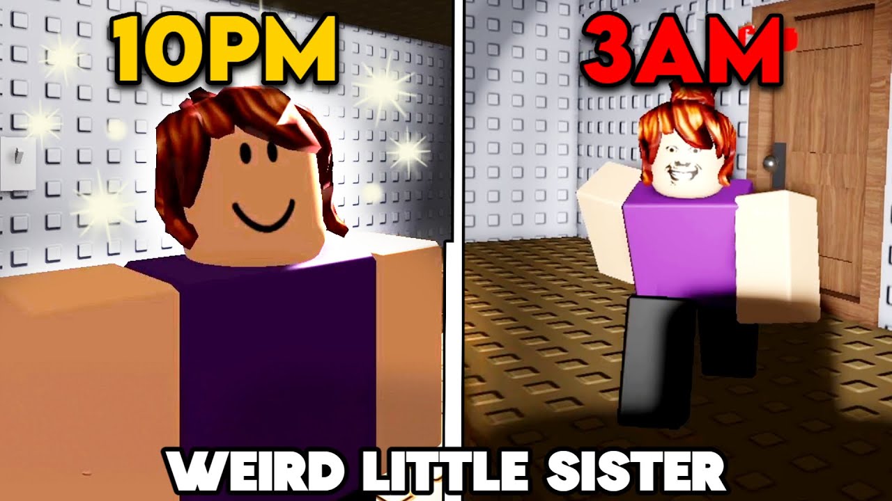 A Weird Strict Sister FAN GAME? | Weird Little Sister [Full Walkthrough] - Roblox