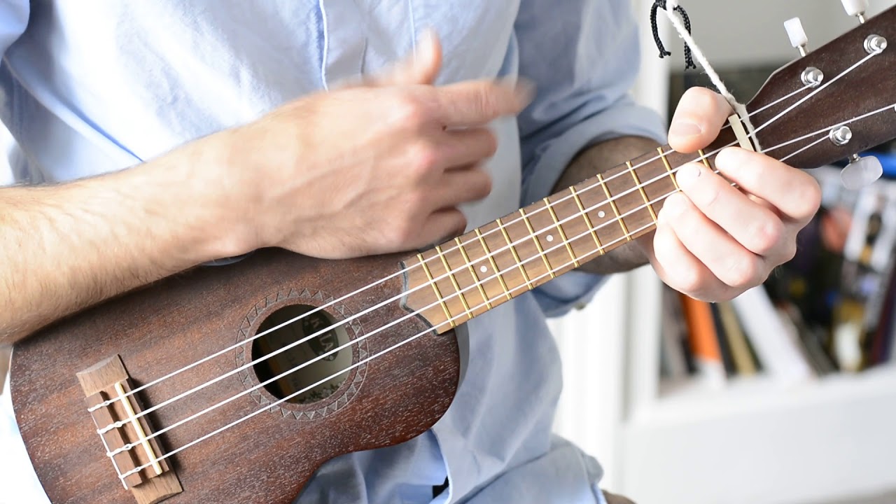 jak hrát Valčíček (Nedvědi / ukulele)