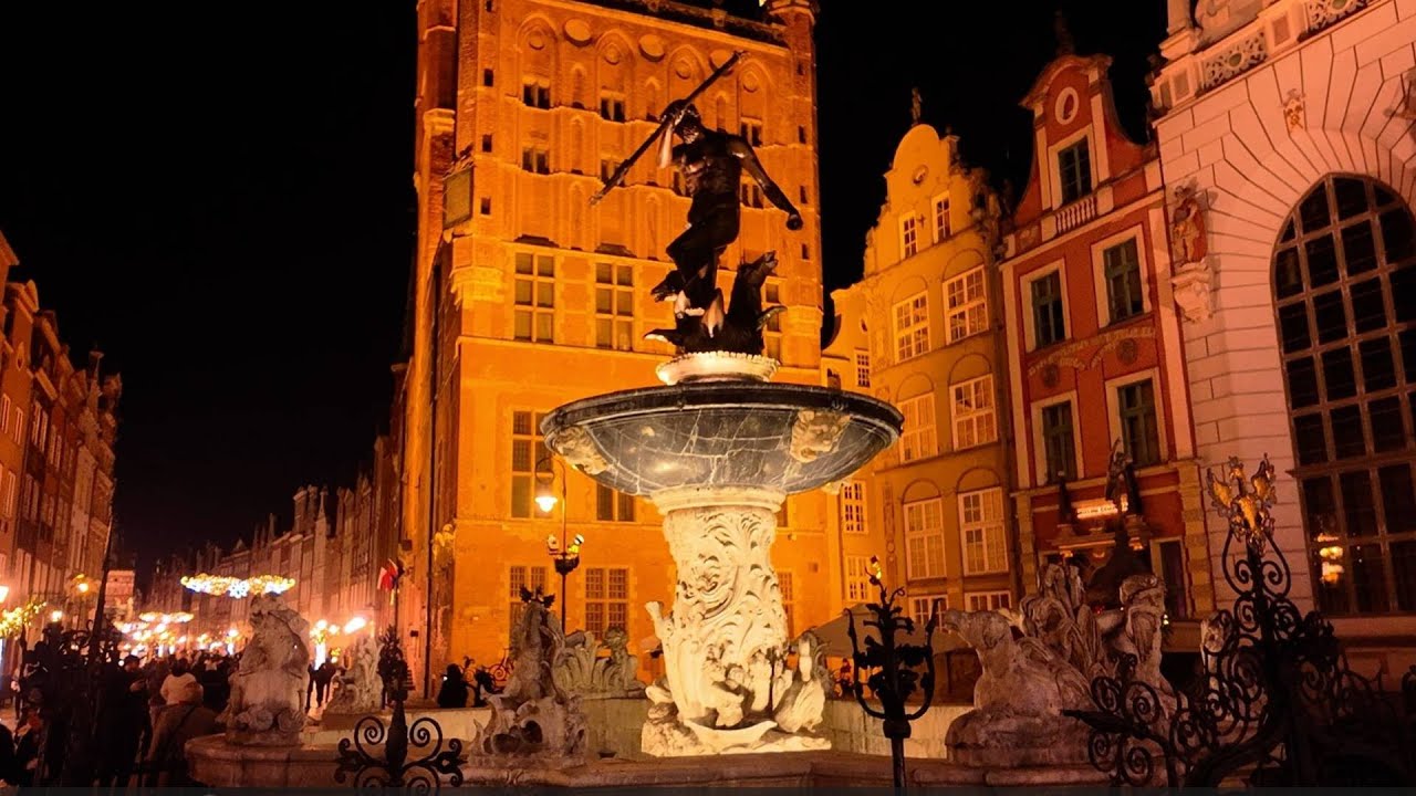 Gdańsk Nocą