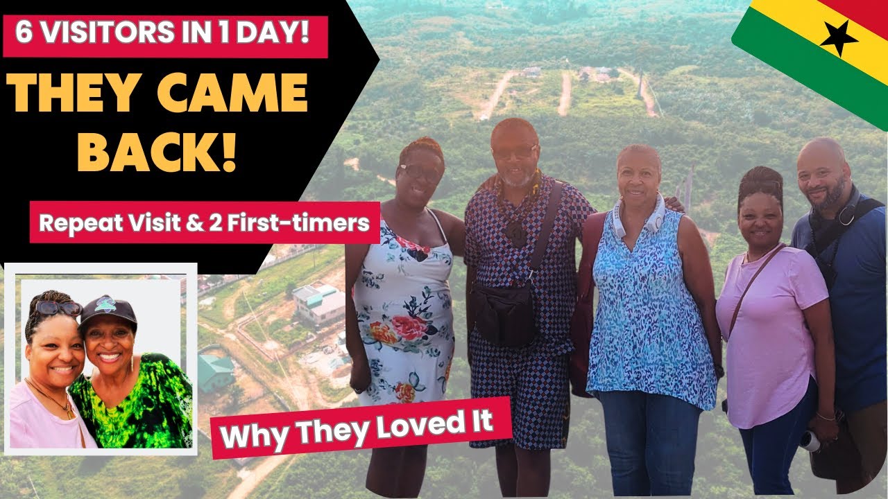 6 People Visited Africaba in ONE Day… Only 2 Were First-Timers!