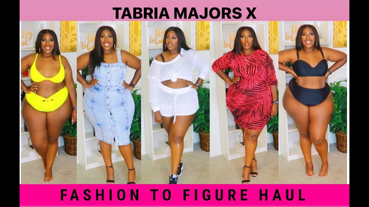TABRIA MAJORS X FASHION TO FIGURE SWIM HAUL + SUMMER LEWKS
