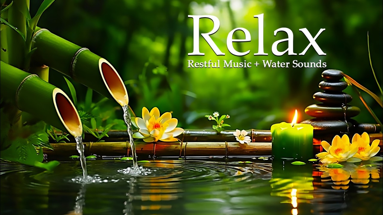 Calm Nature Music with Water Sounds 🌿 Deep Relaxation