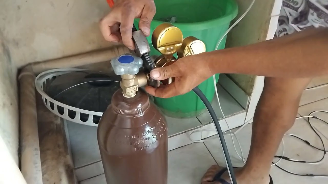 Como instalar manômetro regulador de gás
