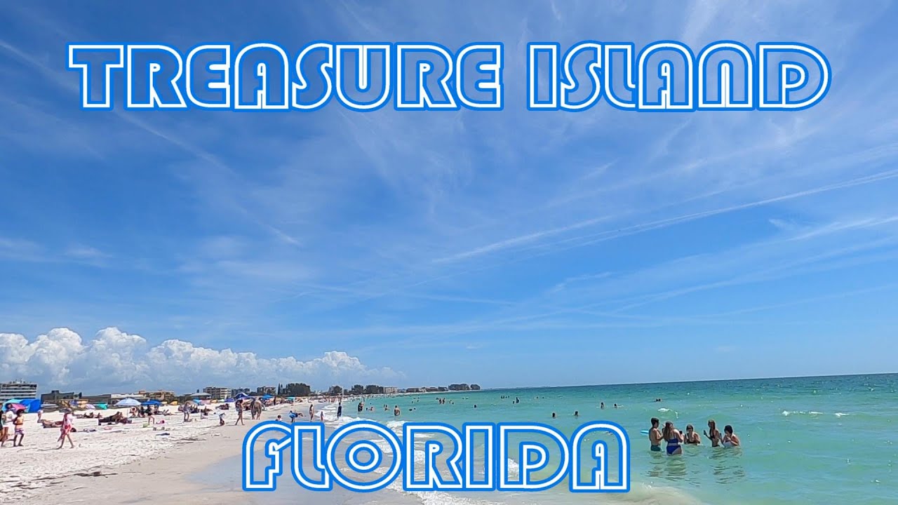 TREASURE ISLAND FLORIDA 2021- A beautiful beach!