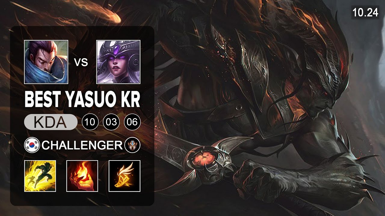 Pz ZZang vs Faker - Yasuo Mid vs Syndra - KR Grandmaster Patch 10.24