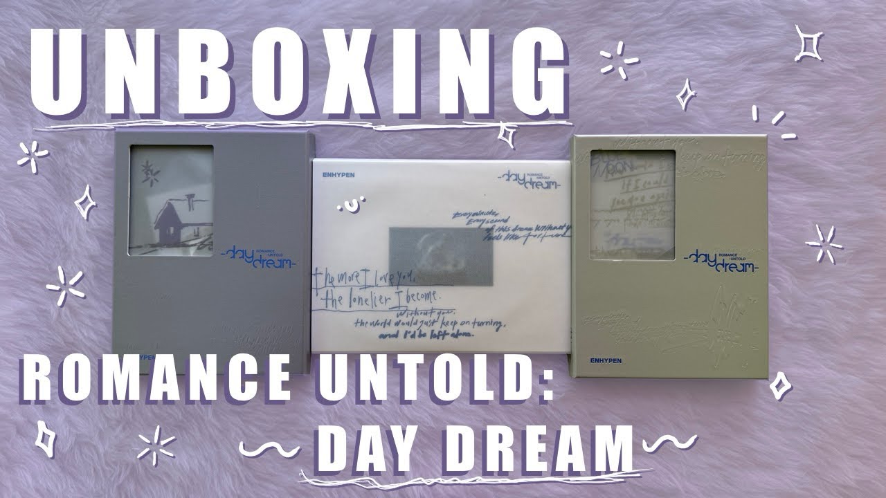 ENHYPEN - ROMANCE ULTOLD: DAY DREAM - UNBOXING ESPAÑOL