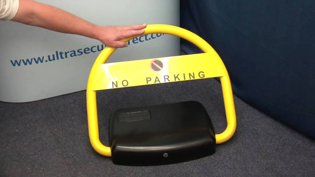 Solar Powered Automatic Hoop Parking Post