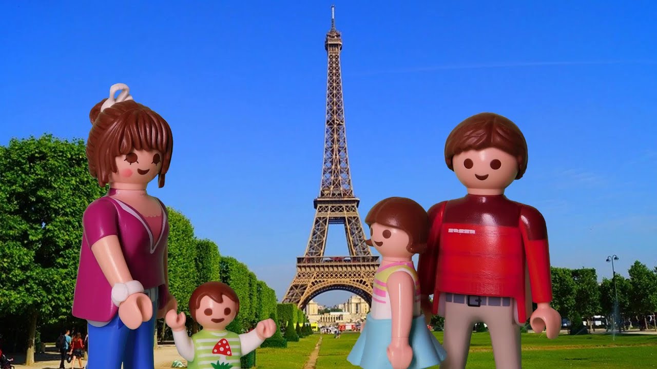 Playmobil - Familie Neumann in Paris |Playmobil Film deutsch /Familie Neumann