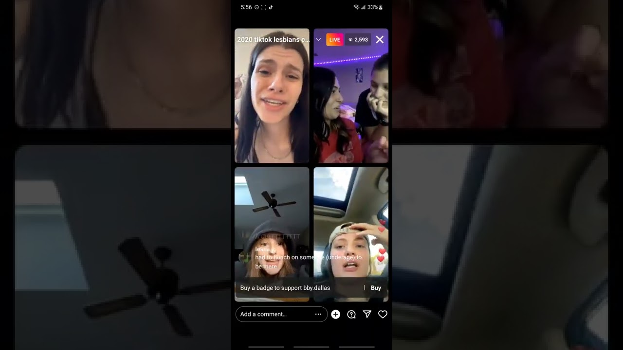 Dallas/ Lesbian tiktoker live 9/19/2020