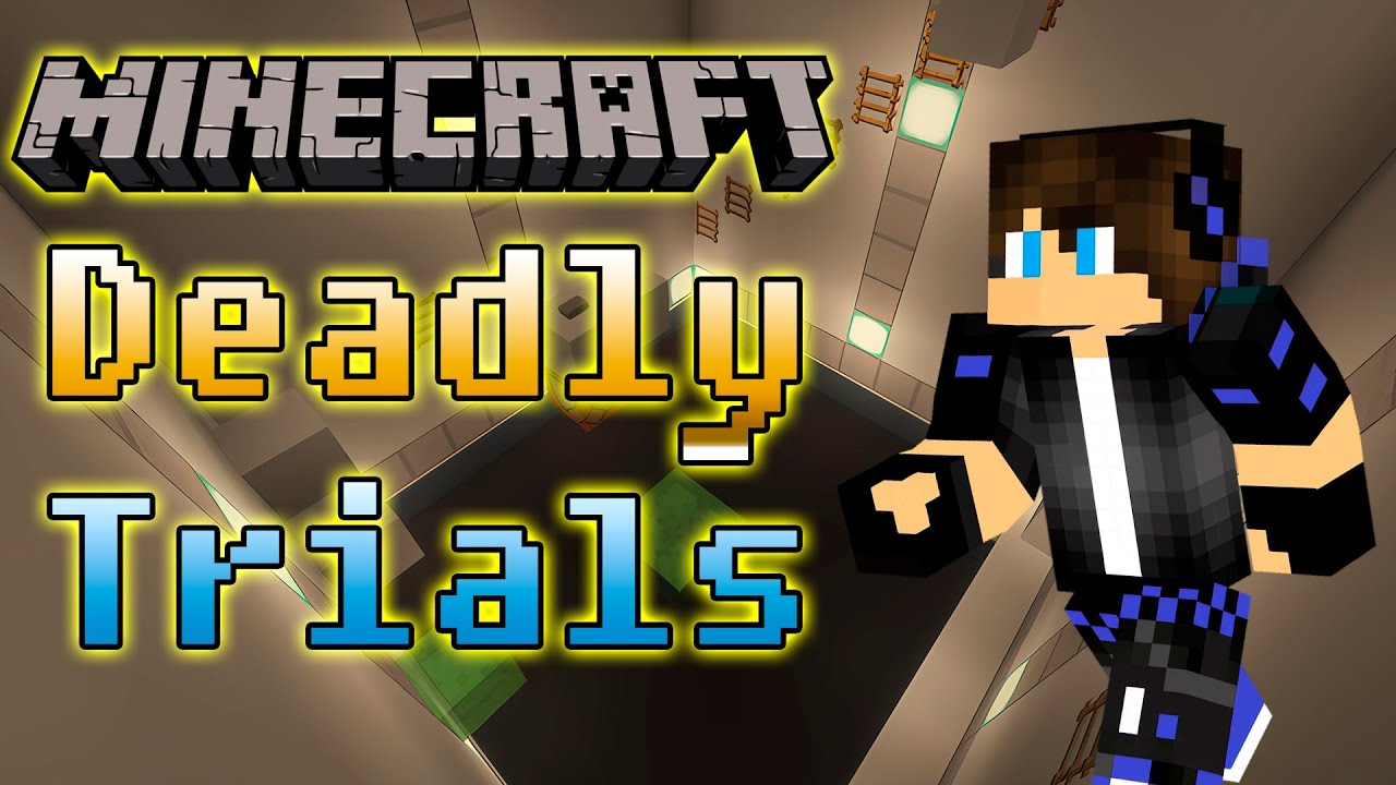 КЛАССНАЯ КАРТА С БОЛЬШИМ КОЛИЧЕСТВОМ ГОЛОВОЛОМОК | Minecraft: Deadly Trials