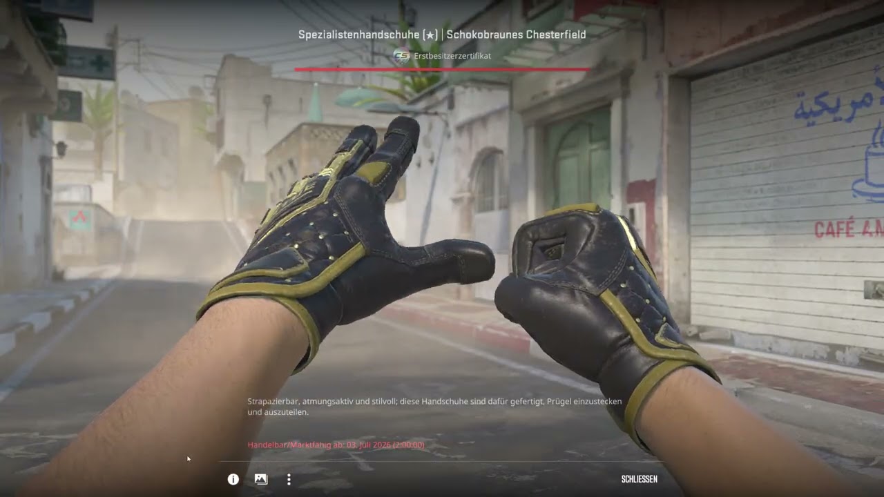Redeeming 2 pairs of Gloves from Dead Hand Terminal CS2