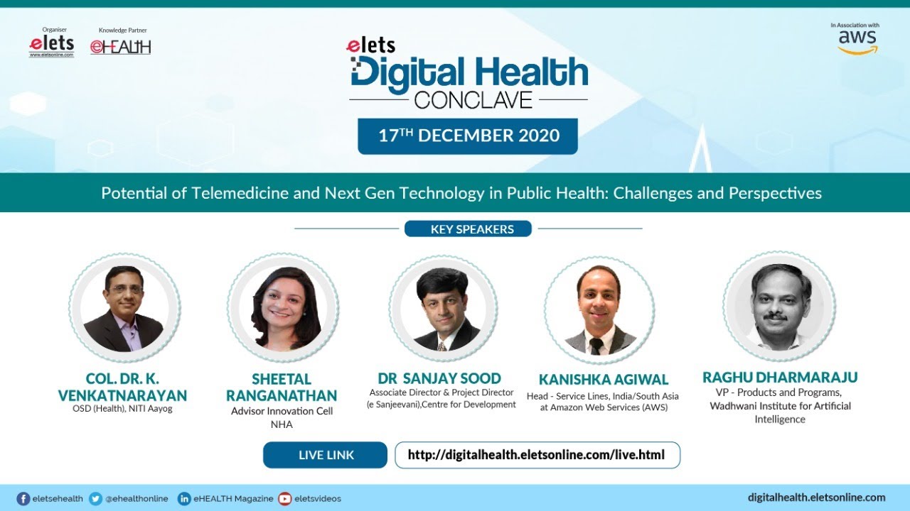 Digital Health Conclave -  Potential of AI in Public Health: Challenges and