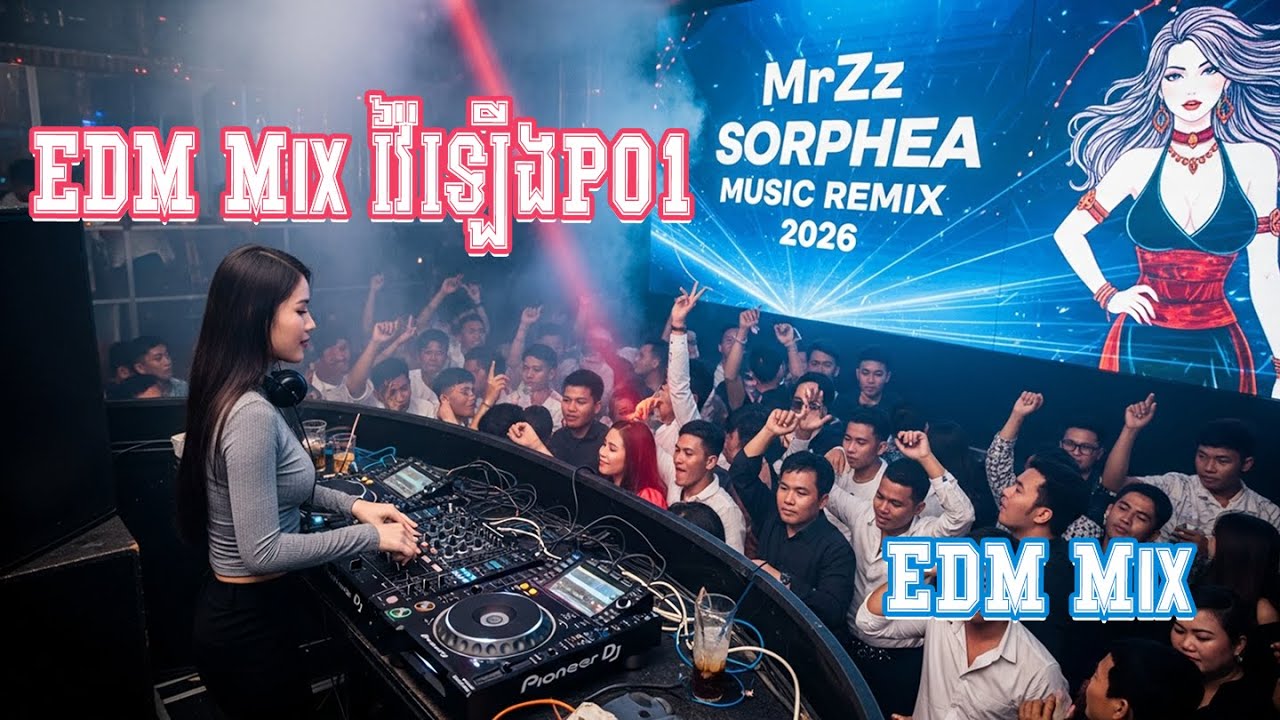 EDM Mix វ៉ៃឡើង P01 🔥 Bass Boost Party Remix 2026 | MrZz Sorphea ft Ai 🎧💥