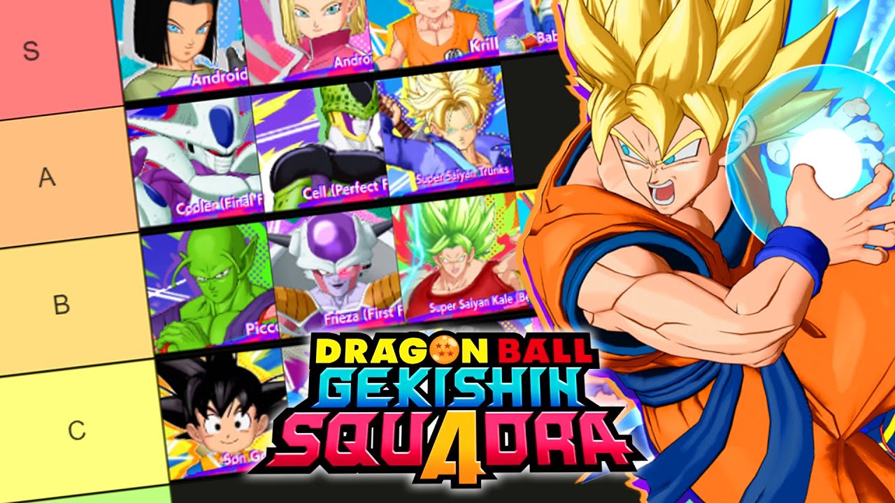 The ONLY Tier List You'll Need In Dragon Ball Gekishin Squadra